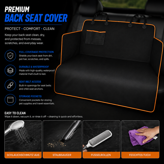 Waterproof Black Universal Pet Car Boot Liner Protector For Pets